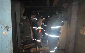 В Красноярске в 20-й больнице произошел пожар. Самостоятельно выбрались 264 человека