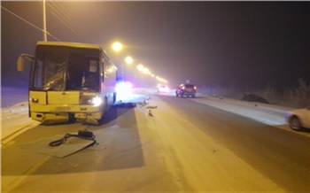 Молодой водитель «Мазды» погиб при столкновении с автобусом в Норильске