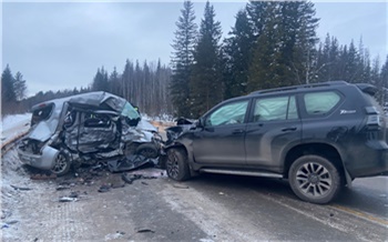 Под Красноярском пожилая автоледи спровоцировала ДТП и погибла