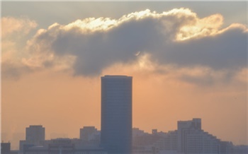 Красноярск опять накрыло смогом