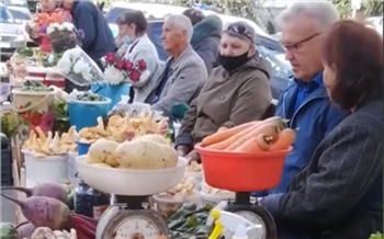 «Обязательно все проверю лично»: губернатор поручил улучшить условия для уличных торговцев в Красноярске