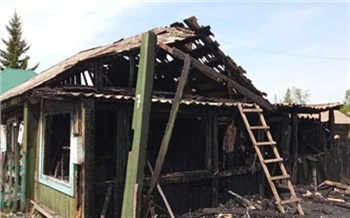 В Красноярском крае во время пожара в частном доме погибла 5-летняя девочка