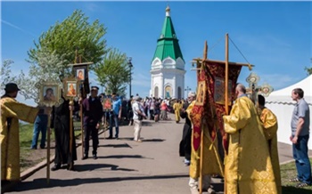 По центру Красноярска пройдет масштабный крестный ход с мощами Сергия Радонежского