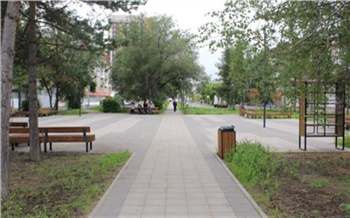 В двух районах Красноярска раньше срока завершили благоустройство скверов