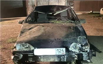 В Рыбинском районе подросток решил прокатить на маминой машине 17-летнюю подругу и попал в ДТП