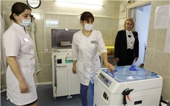 В детской больнице Норильска ввели в эксплуатацию новое оборудование