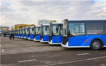 Красноярск и территории края получили 82 новых автобуса