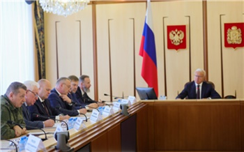 Александр Усс провел заседание призывной комиссии по мобилизации жителей Красноярского края