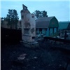 Житель Красноярска сгорел в дачном домике