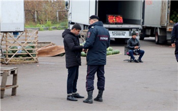 На рынках Красноярска прошла новая масштабная проверка мигрантов