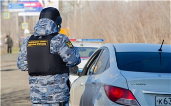 В Красноярске арестовали автомобили фирмы, накопившей 164 штрафа ГИБДД