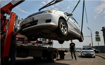 В Красноярском крае еще у одного злостного автопьяницы конфисковали машину