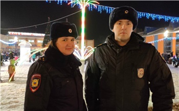 Порядок во время празднования Нового года в Красноярском крае обеспечивали более 400 полицейских