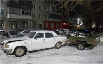 Неудачливого автоугонщика задержали в Минусинске