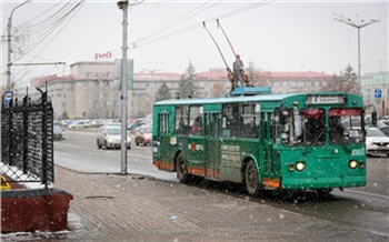 В Красноярске кардинально изменят схему движения двух троллейбусных маршрутов