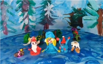 В Красноярске воспитанники детского сада  169 создают мультфильмы