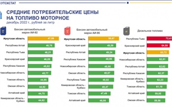 Красноярский край стал вторым в Сибири по уровню цен на бензин