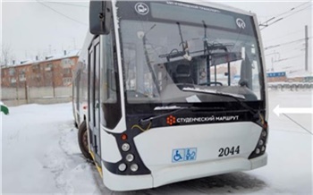 На следующей неделе в Красноярске изменят схему движения двух троллейбусных маршрутов и одного автобусного