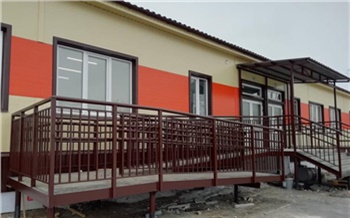 В Красноярске заканчивают возведение новой школы на улице Глинки
