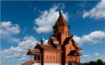 Стали известны предполагаемые сроки завершения строительства храма на Стрелке в Красноярске