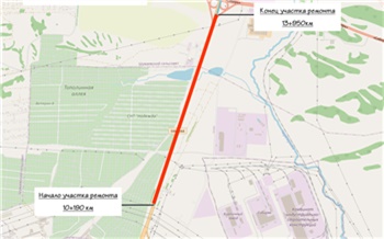 Под Красноярском починят дорогу на обходе Железногорска и обновят покрытие возле Частоостровского