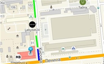 Парковку на Кирова возле «Локомотива» закрыли из-за жалоб красноярцев на брошенные авто