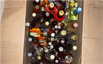 В одном из магазинов Красноярска изъяли почти 500 бутылок алкоголя из-за отсутствия лицензии у продавца