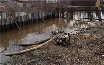 В Красноярске уровень воды в Бугаче за ночь поднялся на 24 см