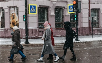 В Красноярск возвращается снег и прохлада