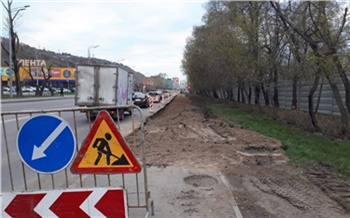 Красноярцам назвали дороги, на которых в выходные будут пробки из-за ремонта