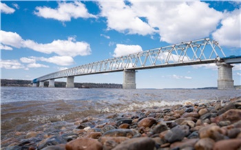 В Красноярском крае начинается асфальтирование Высокогорского моста