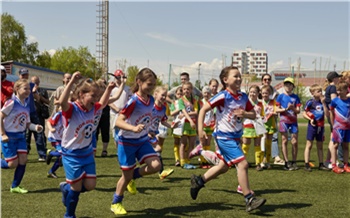 В Красноярске при поддержке нефтяников прошел футбольный турнир детских дворовых команд