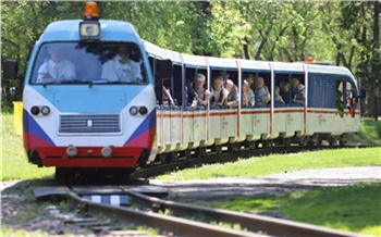 Красноярская детская железная дорога будет работать по новой схеме в связи с реконструкцией Центрального парка