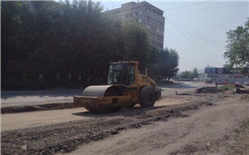 «Подрядчику по силам сократить сроки»: в Красноярске проинспектировали ремонт Семафорной
