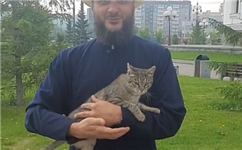 «Жив-здоров наш Барсик»: пропавший в Красноярске церковный кот найден