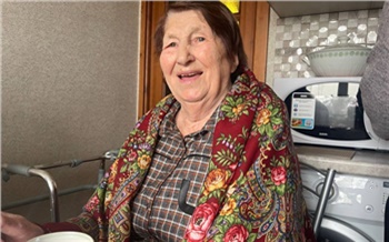 Пожилая красноярка отметила свой 102-й день рождения 8 марта