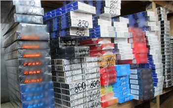Нелегальные сигареты на 1,1 млн рублей изъяли из магазина в Зеленогорске