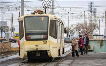 В Красноярске временно изменится схема движения трамваев
