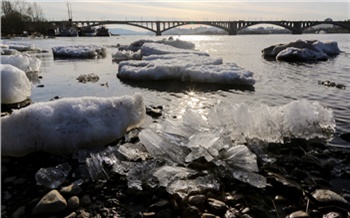 В Красноярске снова заговорили о замораживании Енисея зимой