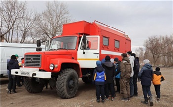 Лесопожарный автопатруль посетит южные районы Красноярского края