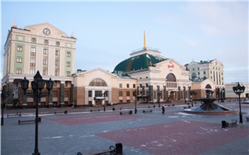 На площади перед красноярским ЖД вокзалом развернется строительство метро