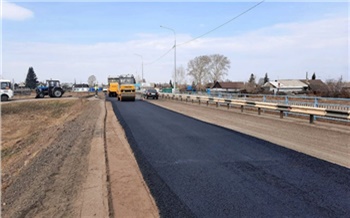В Назаровском районе восстановят более 5 км ведущих к селам дорог