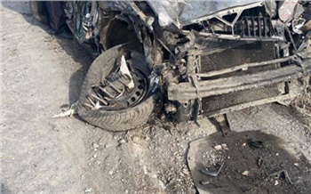 Несколько человек пострадали в массовой аварии под Ачинском