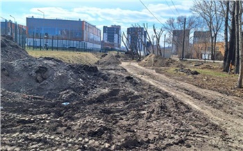 В Красноярске стартовало благоустройство «Каменного городка»
