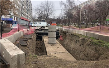 В Зеленой Роще Красноярска отремонтируют ещё один участок проходного коллектора