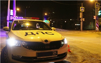 На красноярские улицы в выходные выведут дополнительные экипажи ДПС для борьбы с пьяными водителями