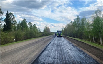 Начался ремонт трассы Красноярск – Енисейск