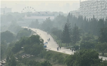 В Красноярске с приходом первой летней жары ввели режим НМУ
