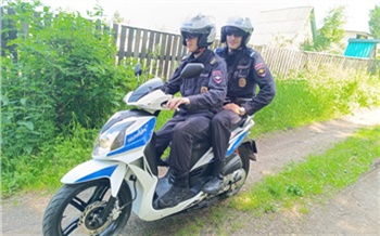 Полицейские начали на скутерах патрулировать труднодоступные места Красноярска и Дивногорска