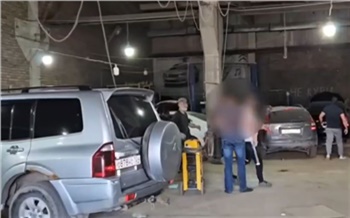 Красноярская полиция искала нелегальных мигрантов в автосервисе